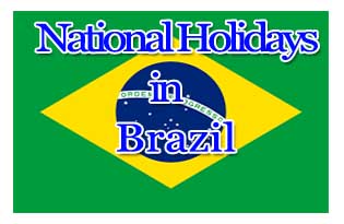 National Holidays in Brazil Updated